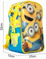 Mochila Minions 2 pulgadas